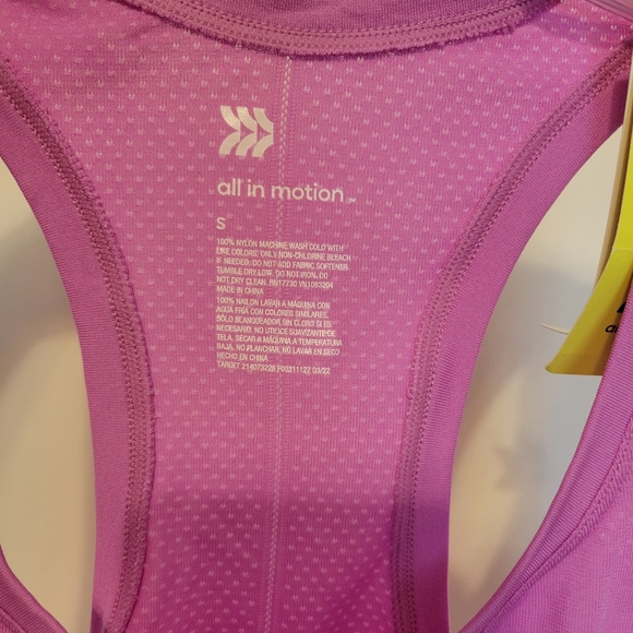 Nwt all in motion pink seamless racerback tank - Picture 4 of 4